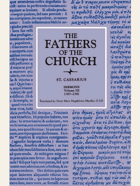 Edition page: Caesarius of Arles: Sermons 187-238