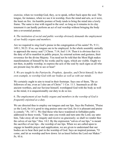 Edition page: The Posture in Prayer